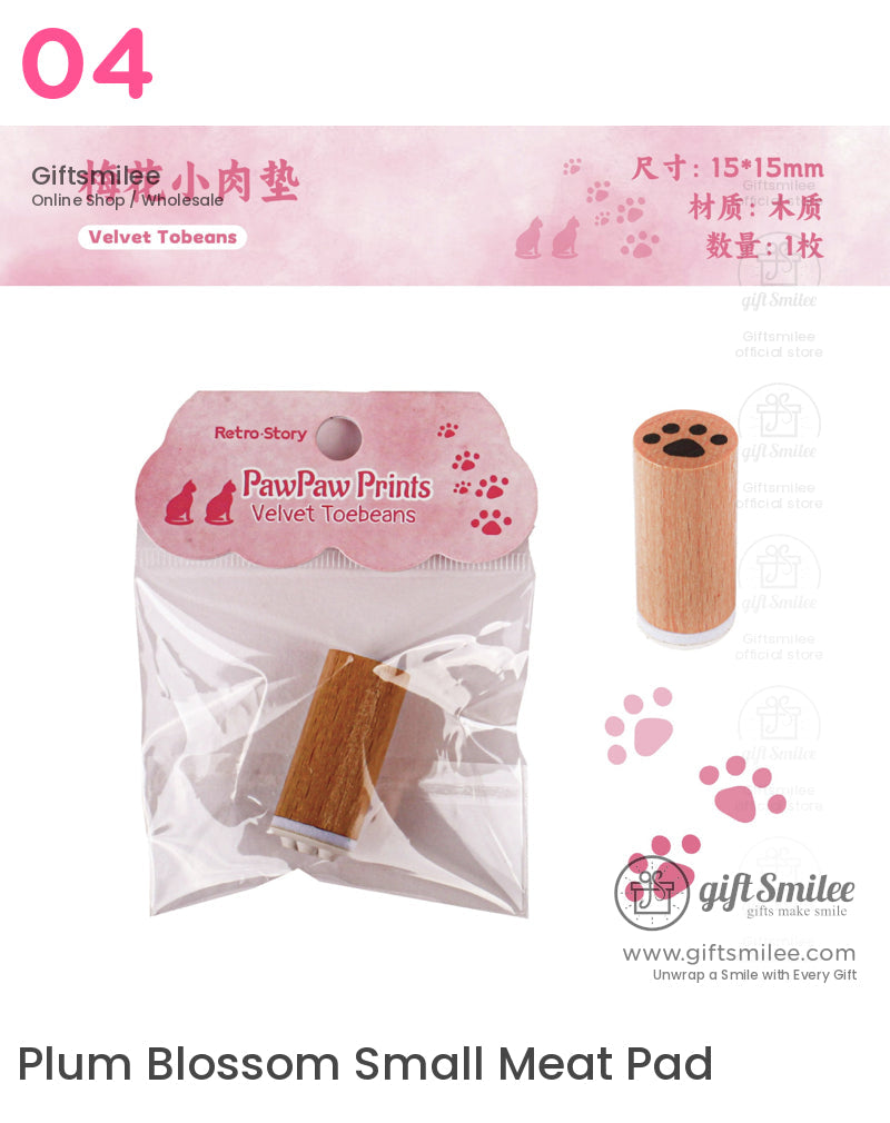Animal Paw P Stamps | KS-WS-333