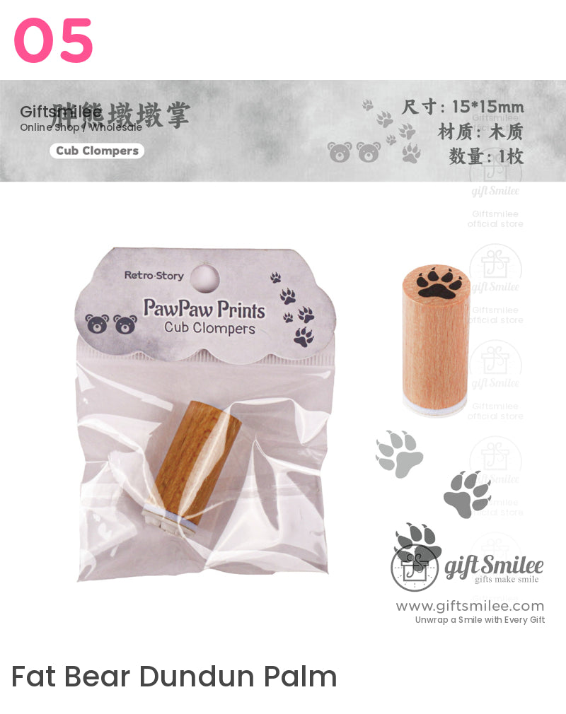 Animal Paw P Stamps | KS-WS-333