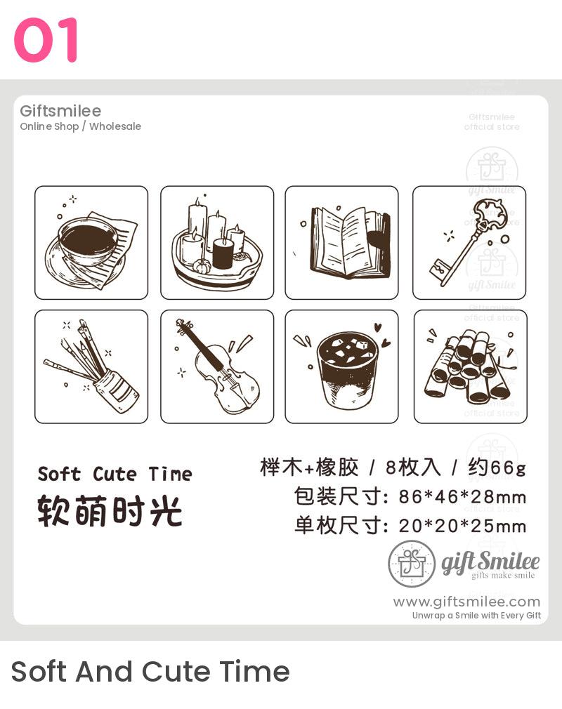 Retro Daily Life Stamps | KS-WS-334