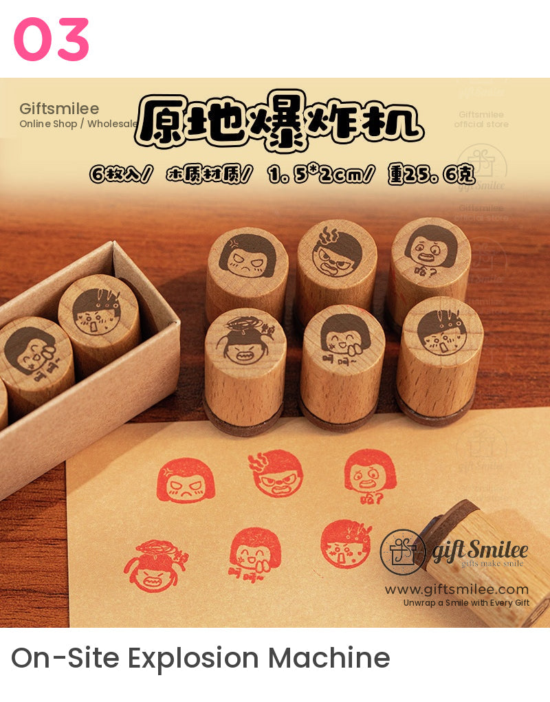 Emoticon Poke Collection Stamps | KS-WS-338