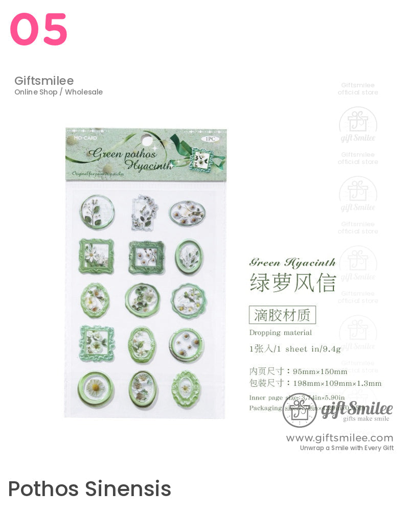 Garden Box Stickers | KS-WX-020